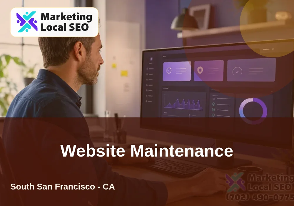 Website Maintenance in South San Francisco, CA