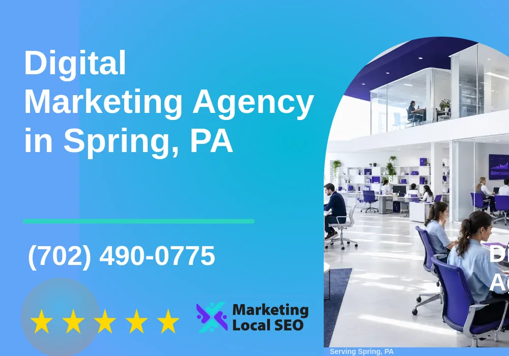 Digital Marketing Agency in Spring, PA
