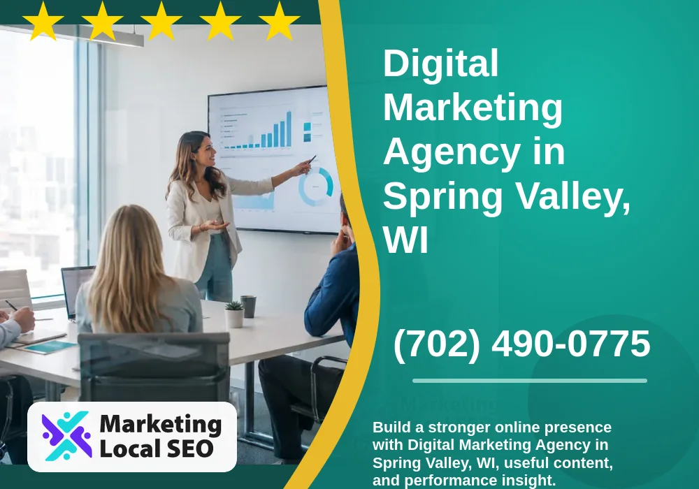 Digital Marketing Agency in Spring Valley, WI Digital Marketing Agency in Spring Valley, WI