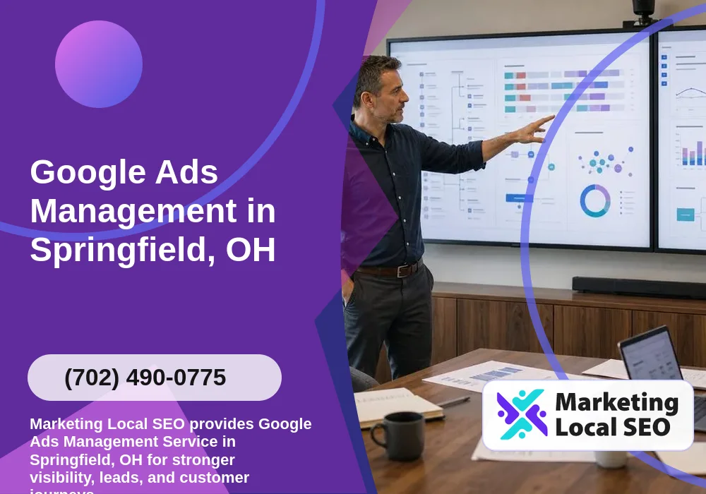 Google Ads Management in Springfield, OH