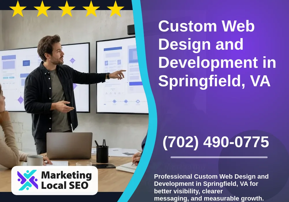 Web Design and Development in Springfield, VA