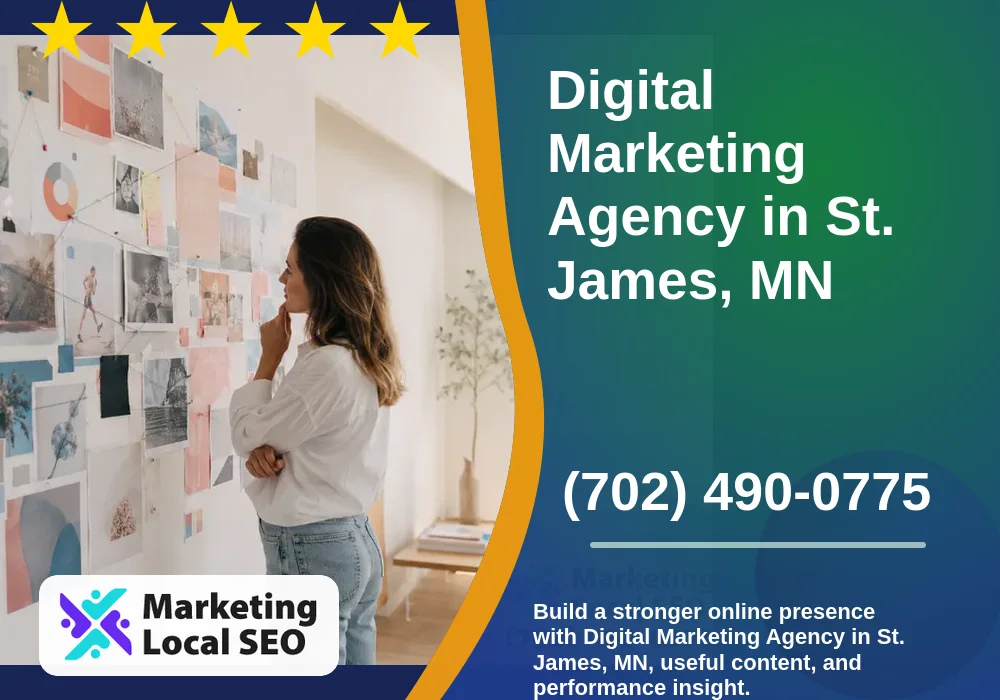 Digital Marketing Agency in St. James, MN