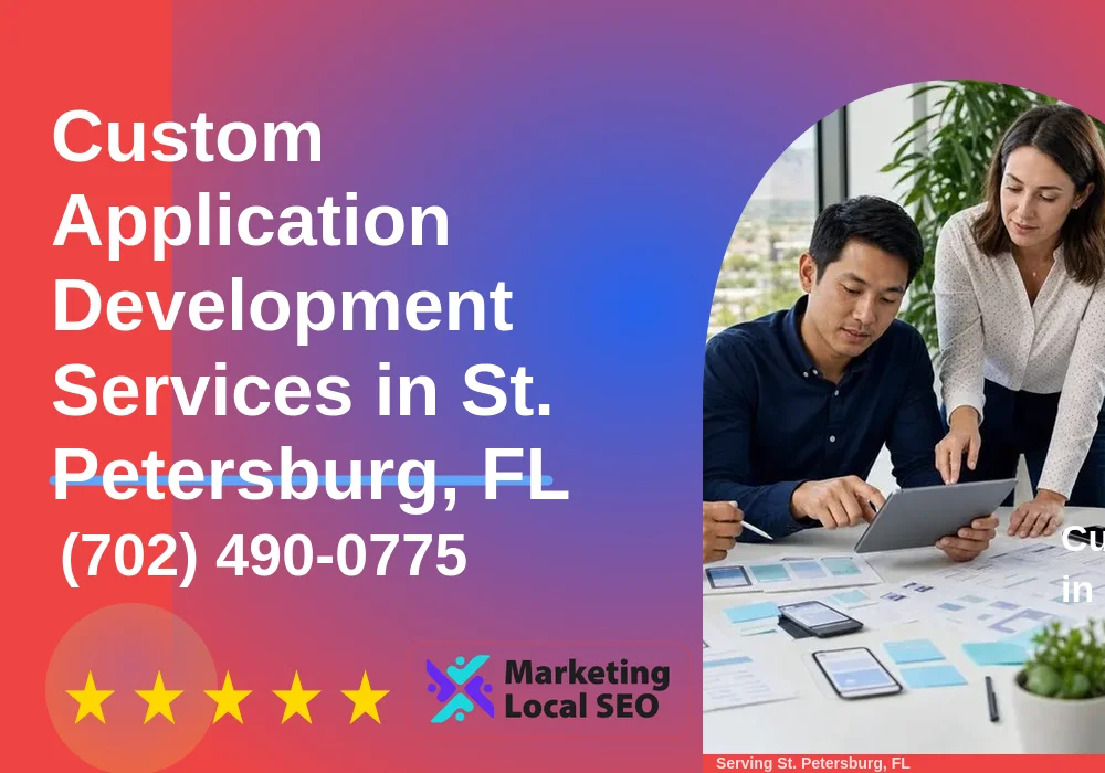 Custom Application Development Services in St. Petersburg, FL