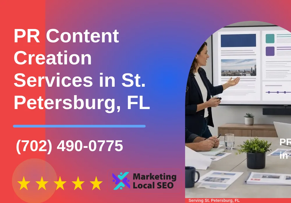 PR Content Creation Services in St. Petersburg, FL