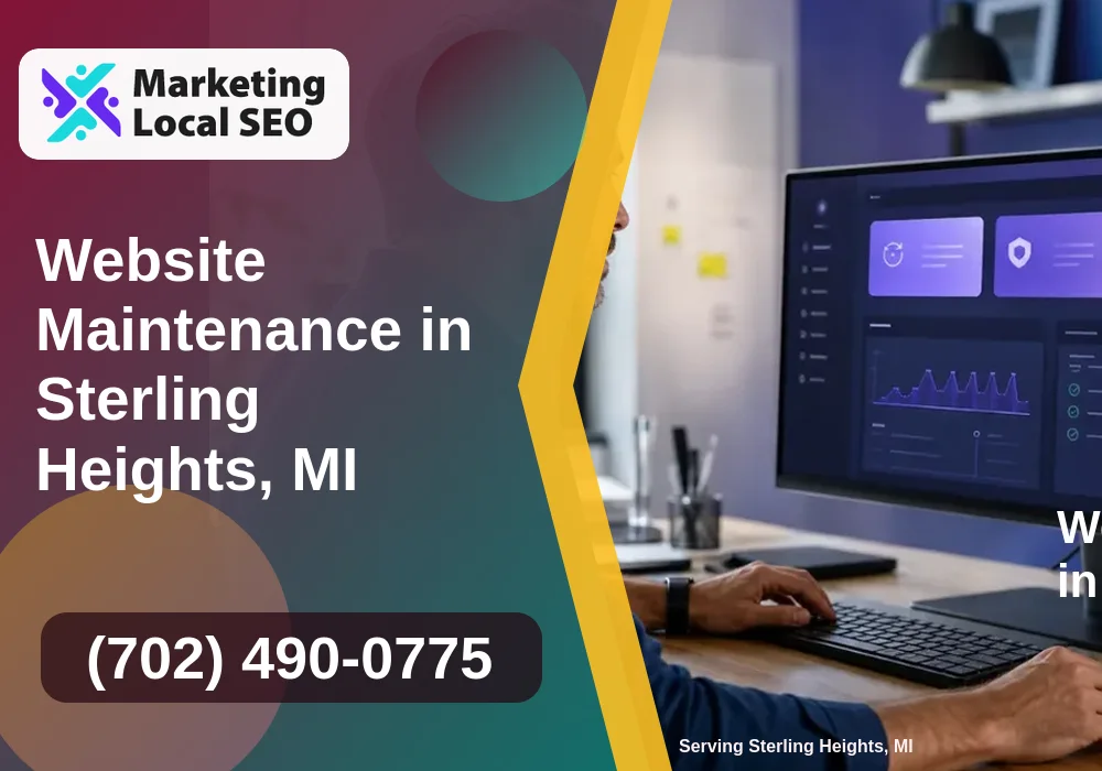 Website Maintenance in Sterling Heights, MI