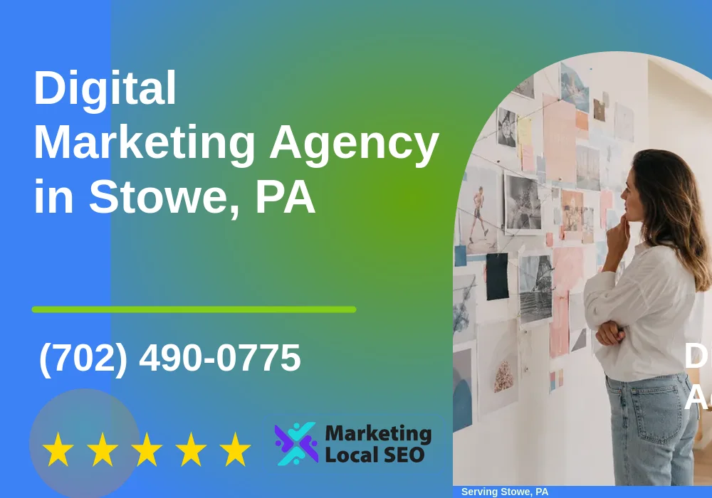 Digital Marketing Agency in Stowe, PA