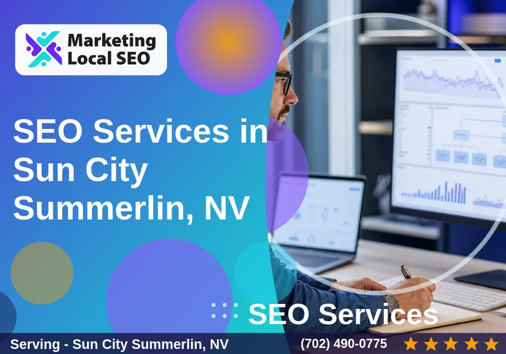 SEO Services in Sun City Summerlin, NV