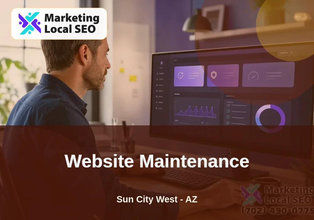 Website Maintenance in Sun City West, AZ