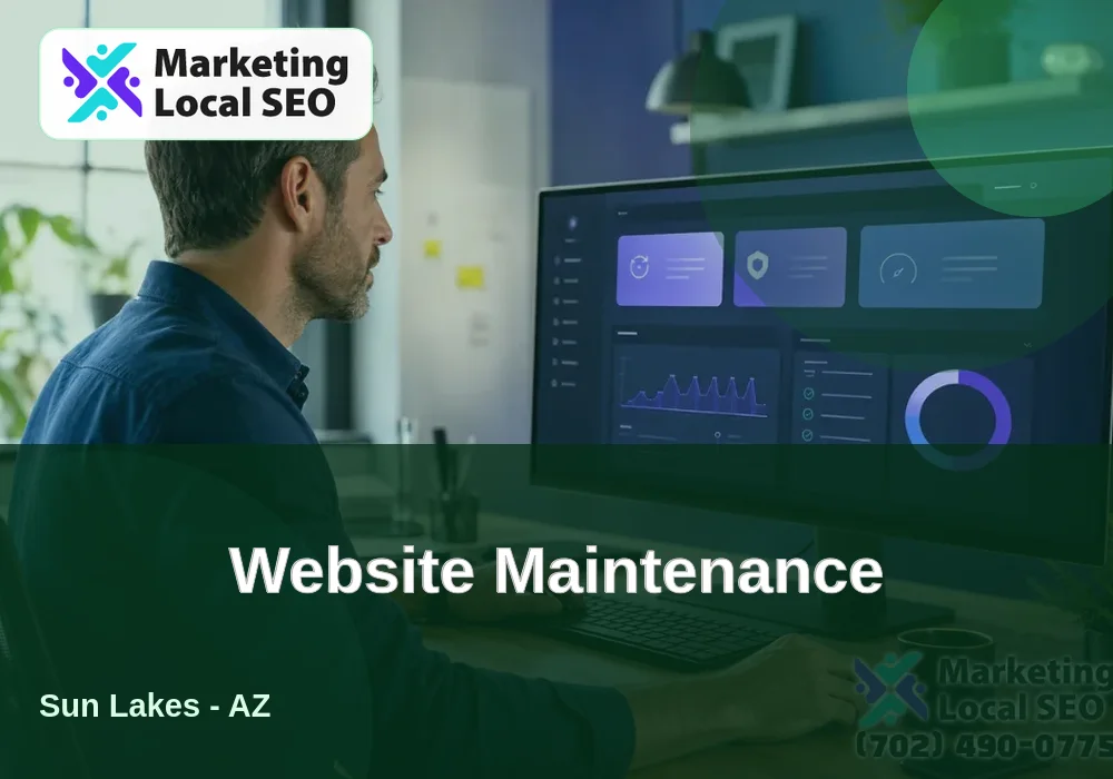 Website Maintenance in Sun Lakes, AZ