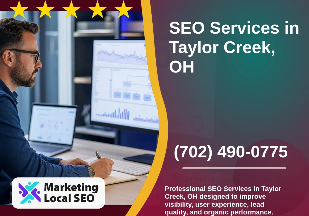 SEO Services in Taylor Creek, OH