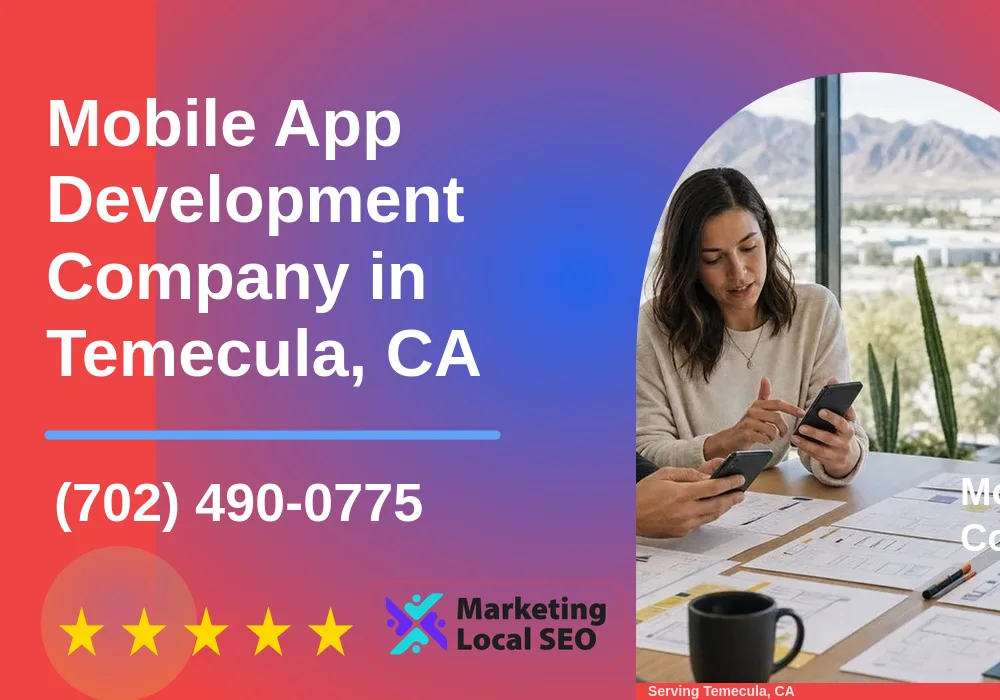 Mobile App Development in Temecula, CA