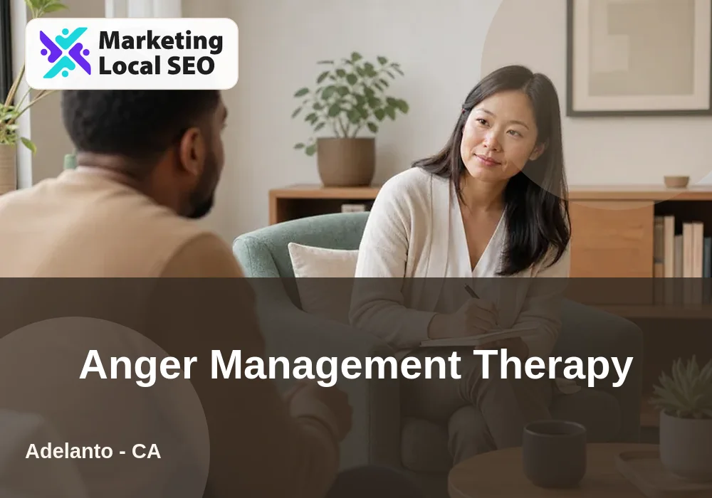 Anger Management Therapy in Adelanto, CA