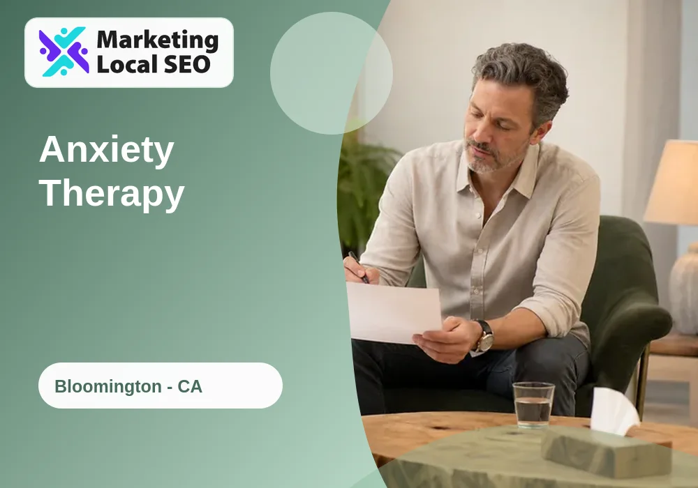 Anxiety Therapy in Bloomington, CA