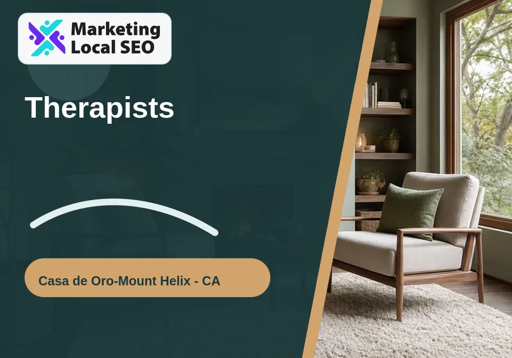 Therapists in Casa de Oro-Mount Helix, CA