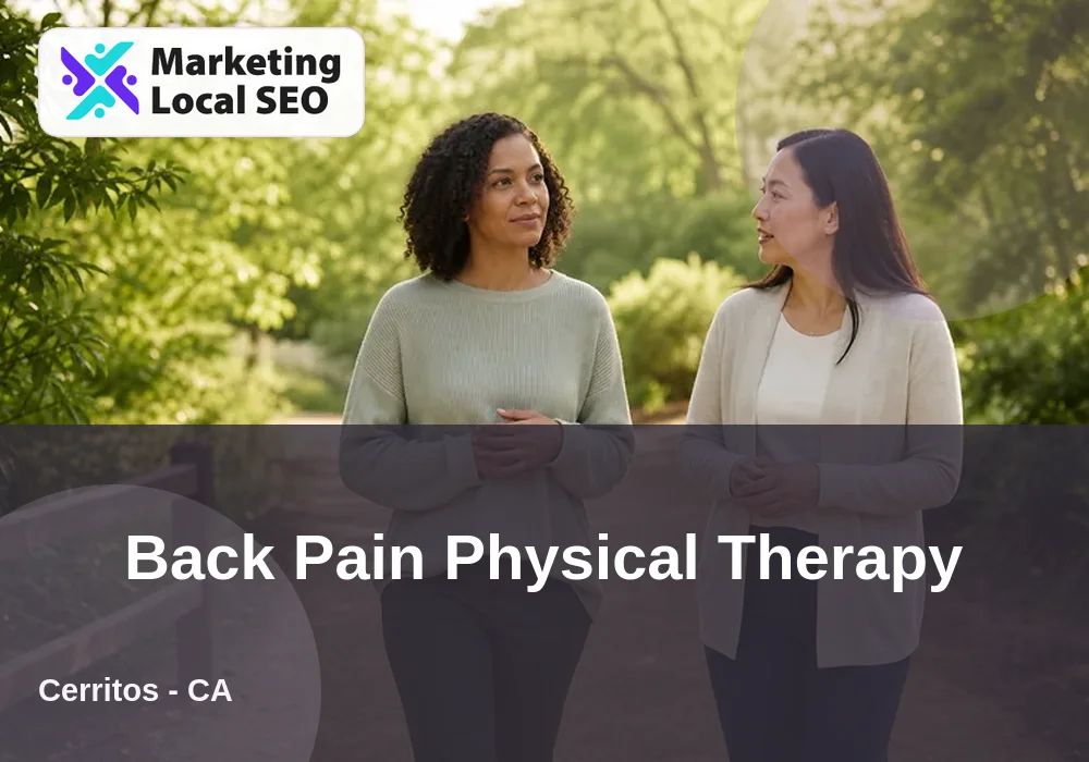 Back Pain Physical Therapy in Cerritos, CA