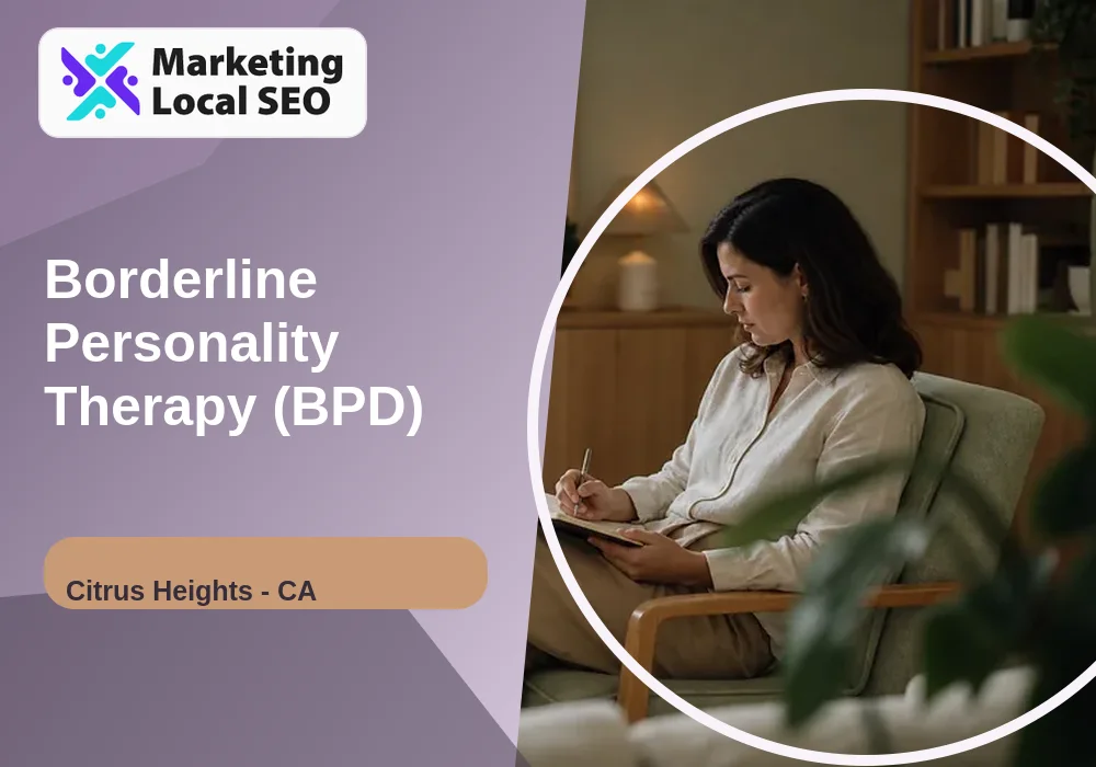 Borderline Personality Therapy (BPD) in Citrus Heights, CA