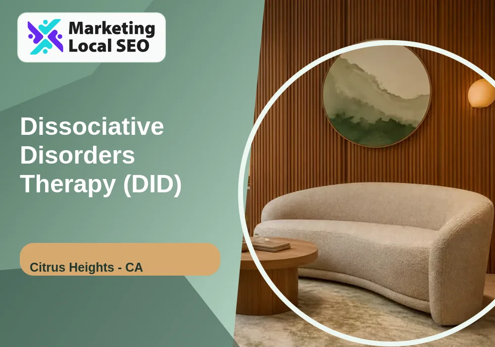 Dissociative Disorders Therapy (DID) in Citrus Heights, CA