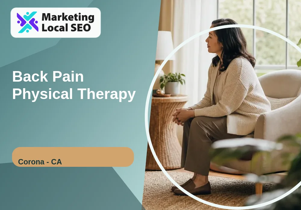 Back Pain Physical Therapy in Corona, CA