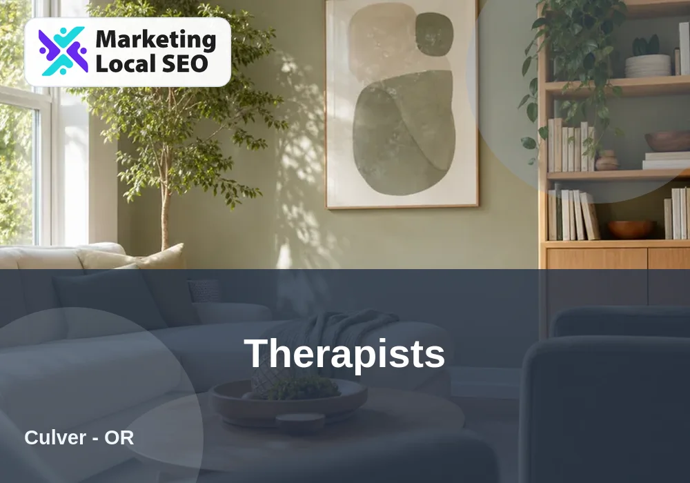 Therapists in Culver, OR