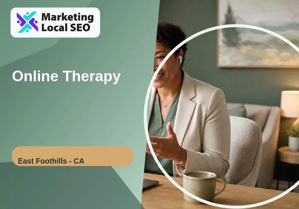 Online Therapy in East Foothills, CA