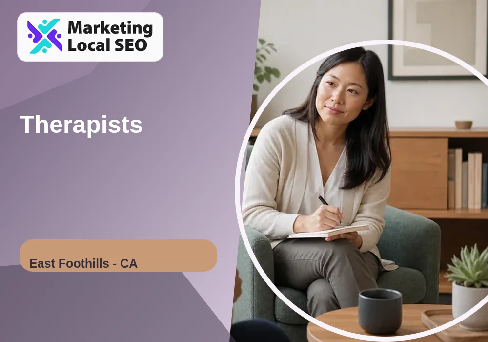 Therapists in East Foothills, CA
