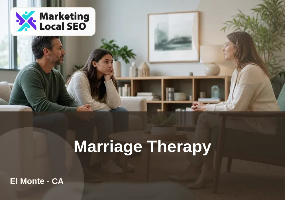 Marriage Therapy in El Monte, CA