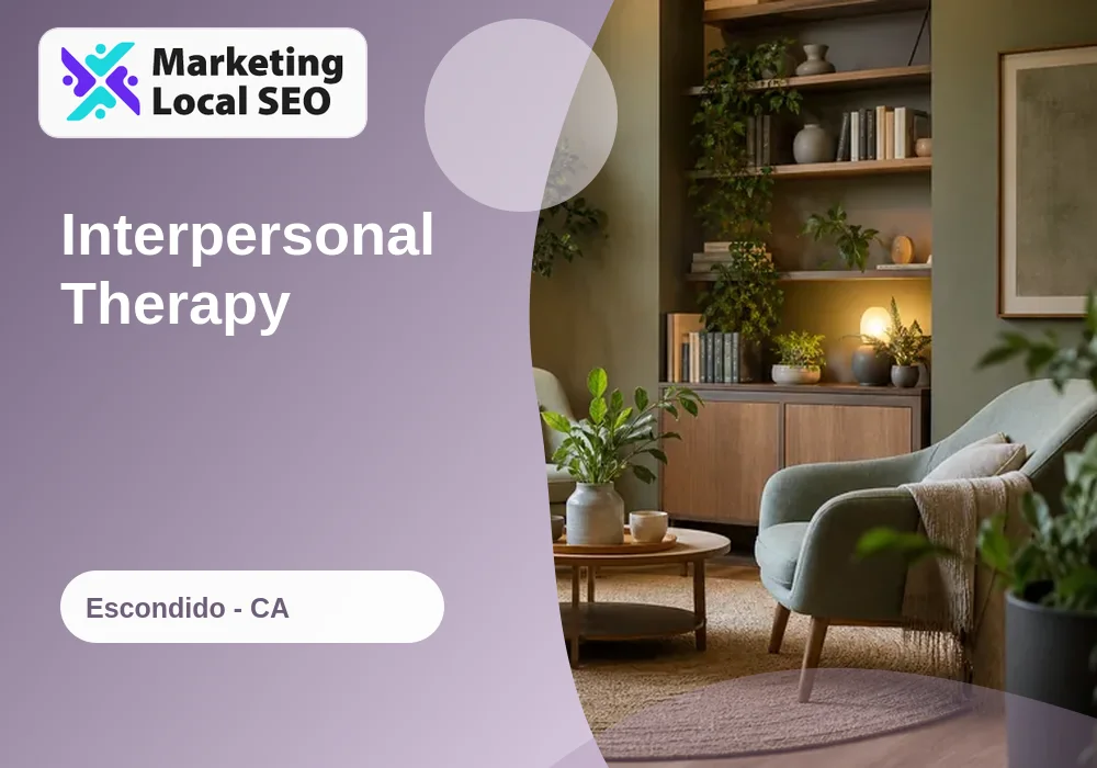 Interpersonal Therapy in Escondido, CA
