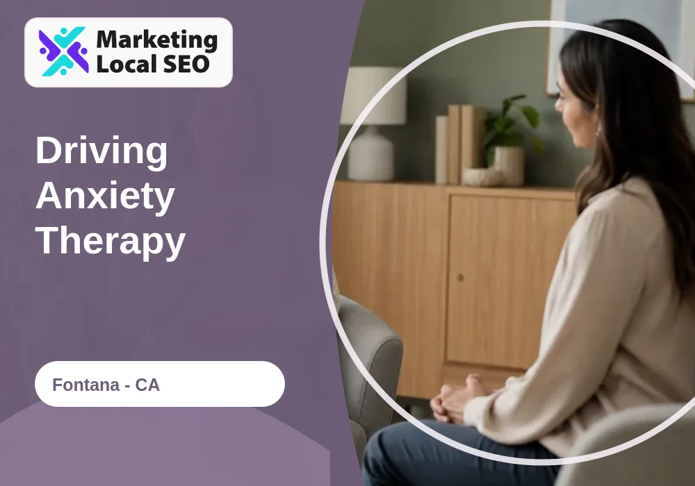Driving Anxiety Therapy in Fontana, CA