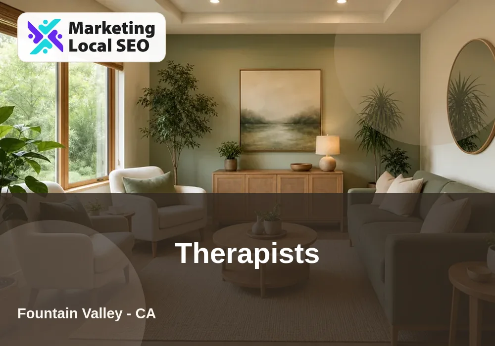 Therapists in Fountain Valley, CA