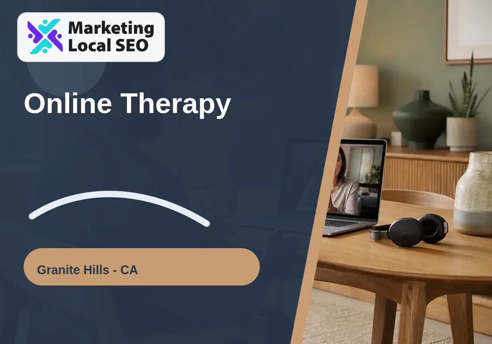Online Therapy in Granite Hills, CA
