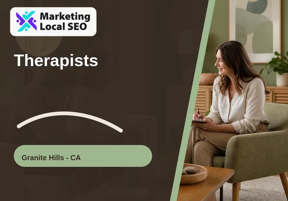 Therapists in Granite Hills, CA