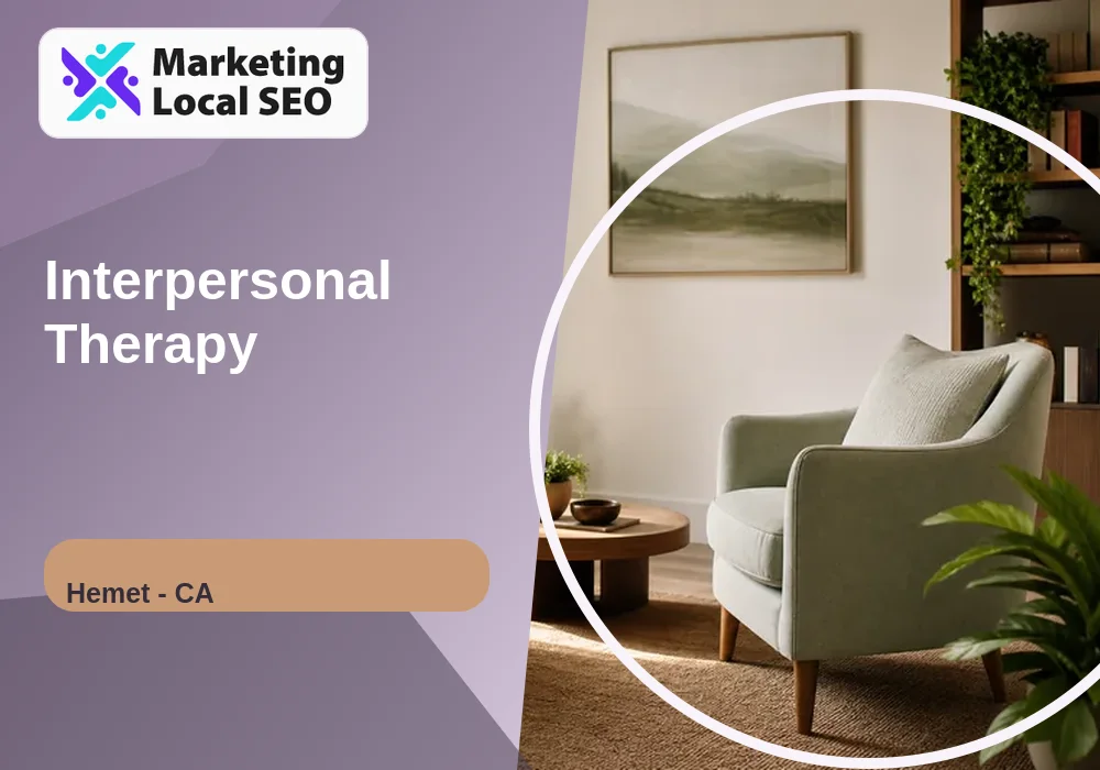 Interpersonal Therapy in Hemet, CA