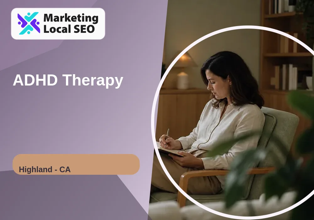 ADHD Therapy in Highland, CA