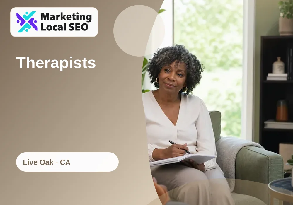 Therapists in Live Oak, CA