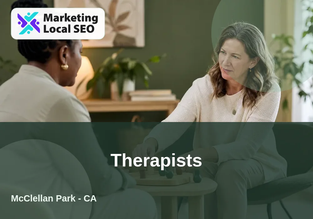 Therapists in McClellan Park, CA