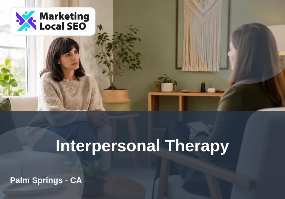 Interpersonal Therapy in Palm Springs, CA
