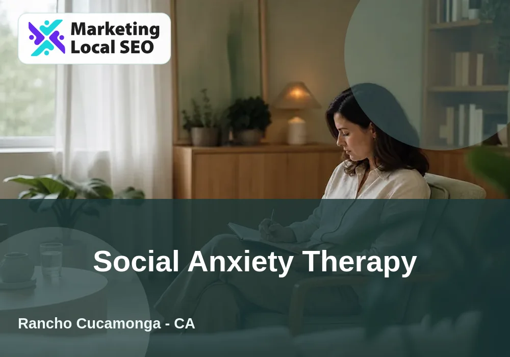 Social Anxiety Therapy in Rancho Cucamonga, CA
