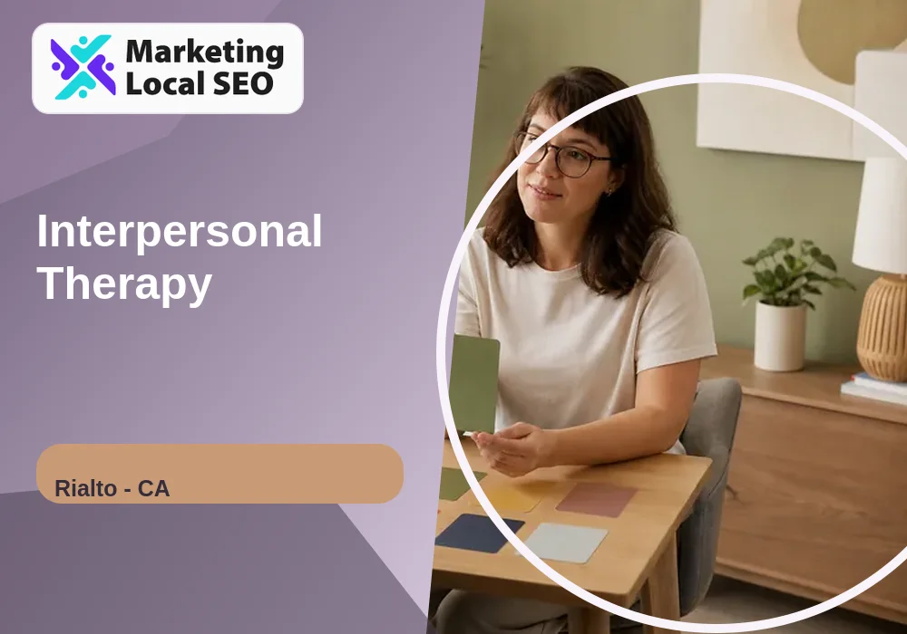 Interpersonal Therapy in Rialto, CA