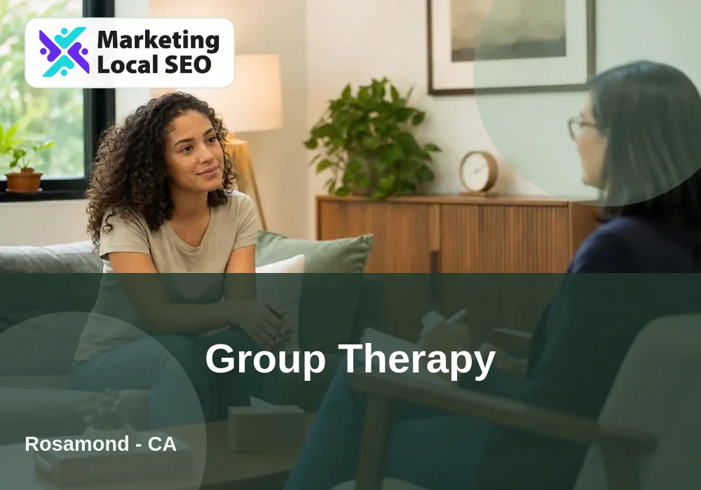 Group Therapy in Rosamond, CA