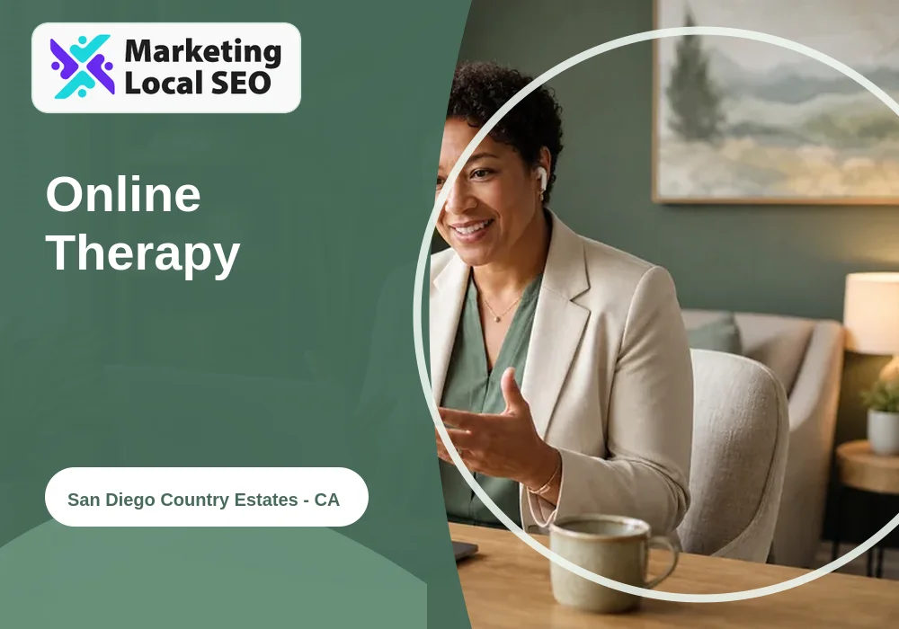 Online Therapy in San Diego Country Estates, CA