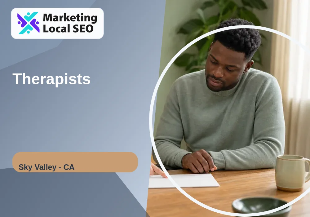 Therapists in Sky Valley, CA