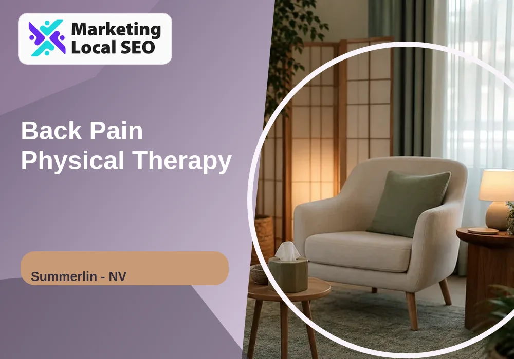 Back Pain Physical Therapy in Summerlin, NV