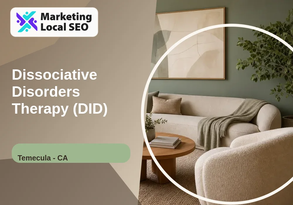 Dissociative Disorders Therapy (DID) in Temecula, CA
