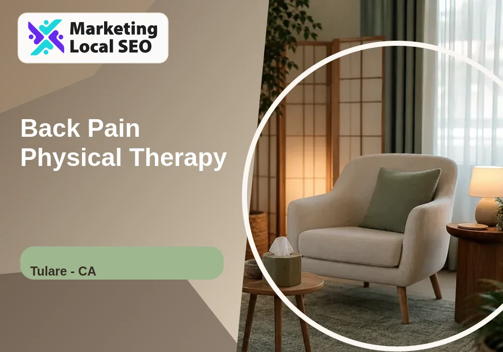 Back Pain Physical Therapy in Tulare, CA