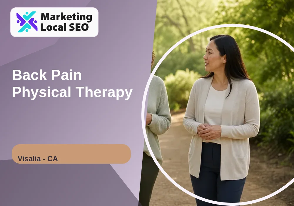 Back Pain Physical Therapy in Visalia, CA