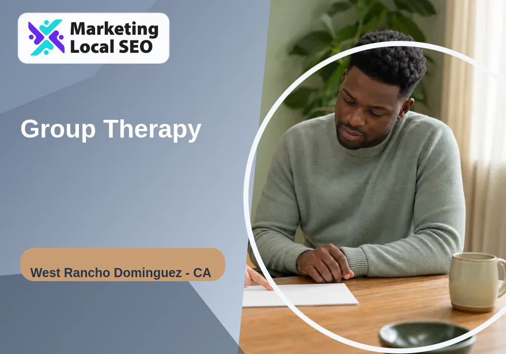 Group Therapy in West Rancho Dominguez, CA