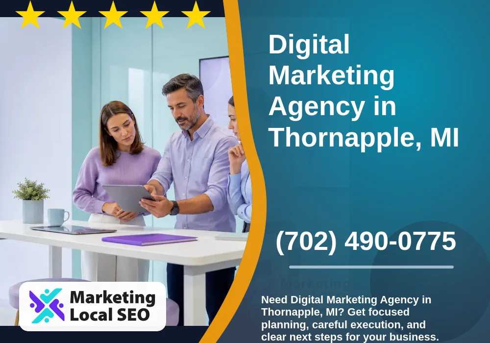 Digital Marketing Agency in Thornapple, MI