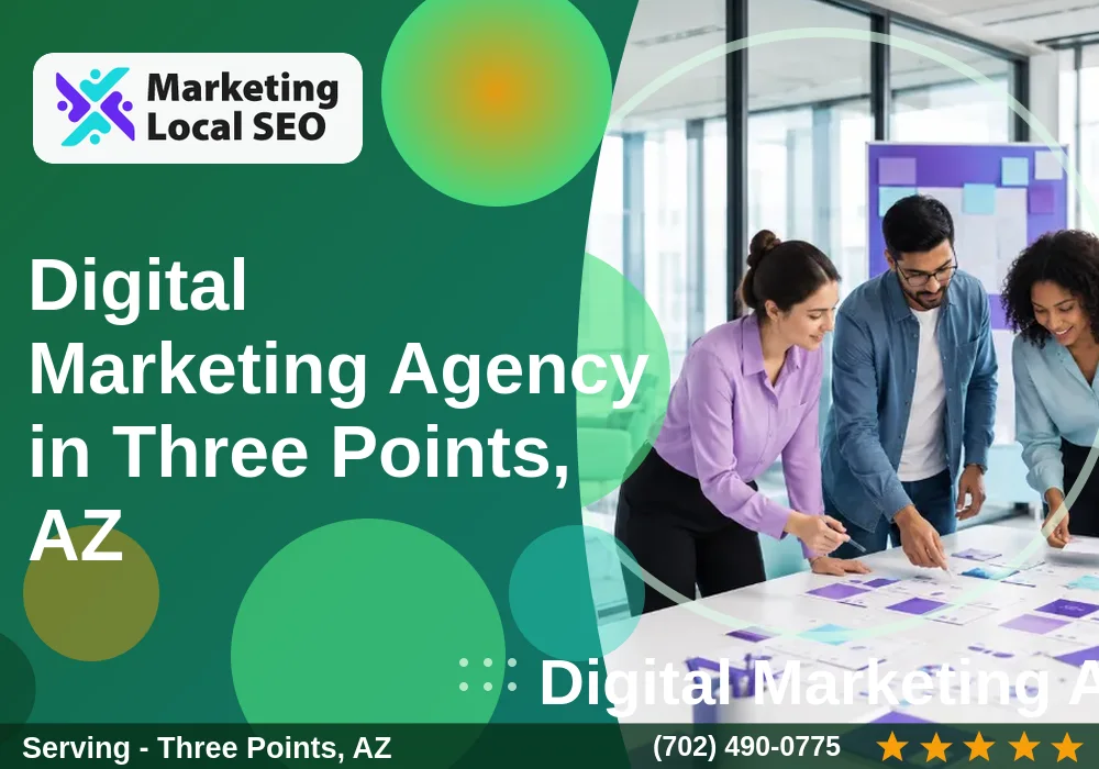 Digital Marketing Agency in Three Points, AZ
