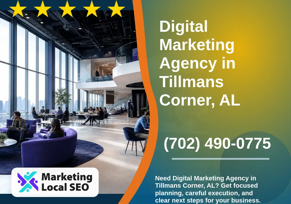 Digital Marketing Agency in Tillmans Corner, AL