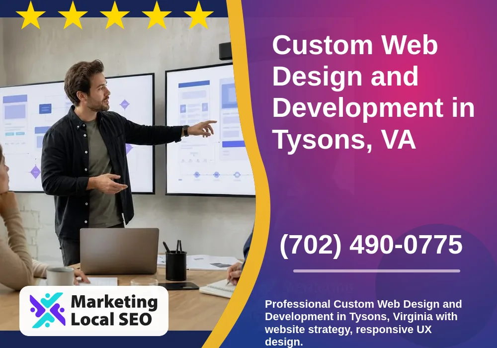 Web Design and Development in Tysons, VA